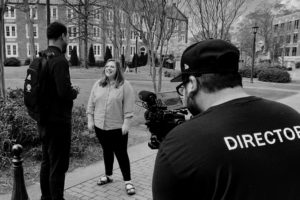 Bindra Productions Filming a Corporate Video for UNA University of North Alabama Department of Sociology.