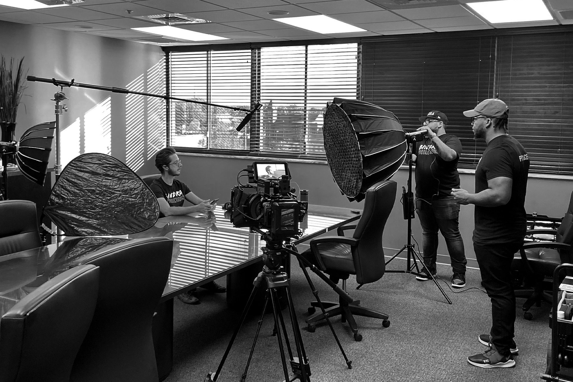 Bindra Productions with an Interview Setup.